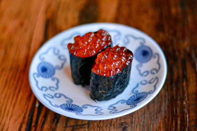 Sushi | Salmon Roe.