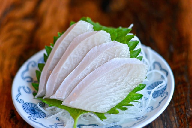 Sashimi | Yellowtail Belly.