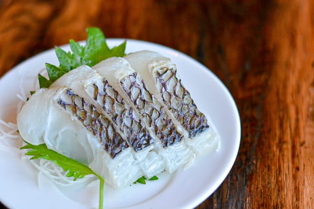 Sashimi | Red Snapper.