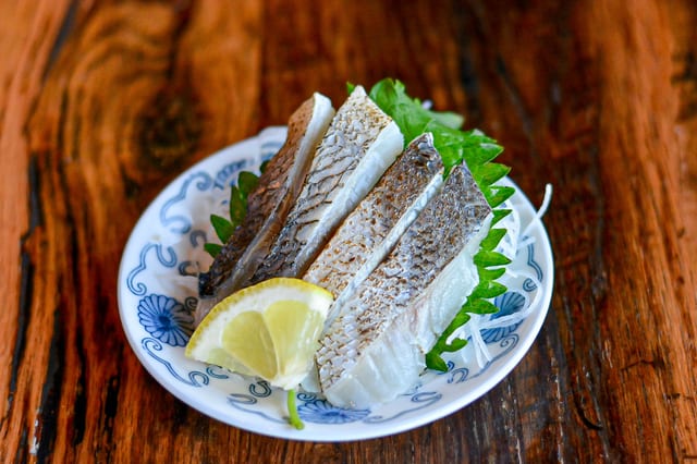 Sashimi | Black Snapper.