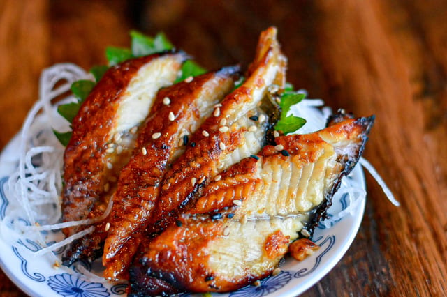 Sashimi | Fresh Water Eel.