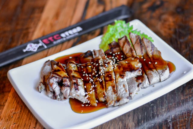 Beef Teriyaki Tapas.