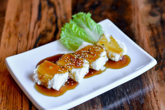 Tofu Teriyaki Tapas.