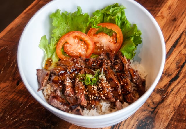 Beef Teriyaki Bowl.