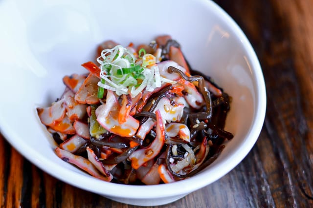 Tako (Octopus) Salad.
