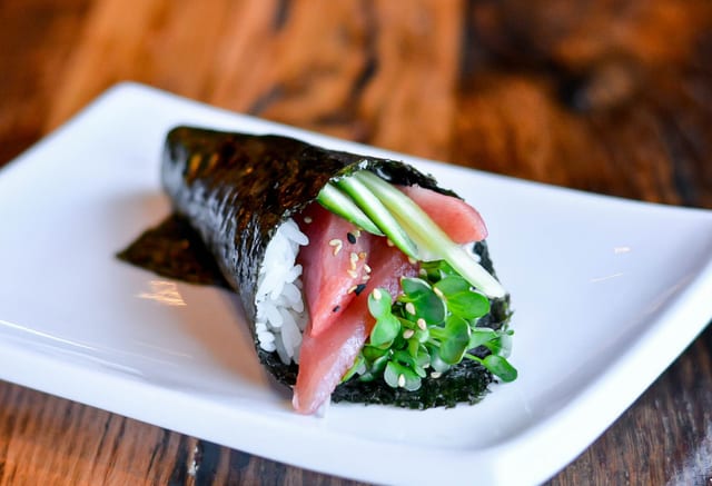 Tuna Hand Roll.